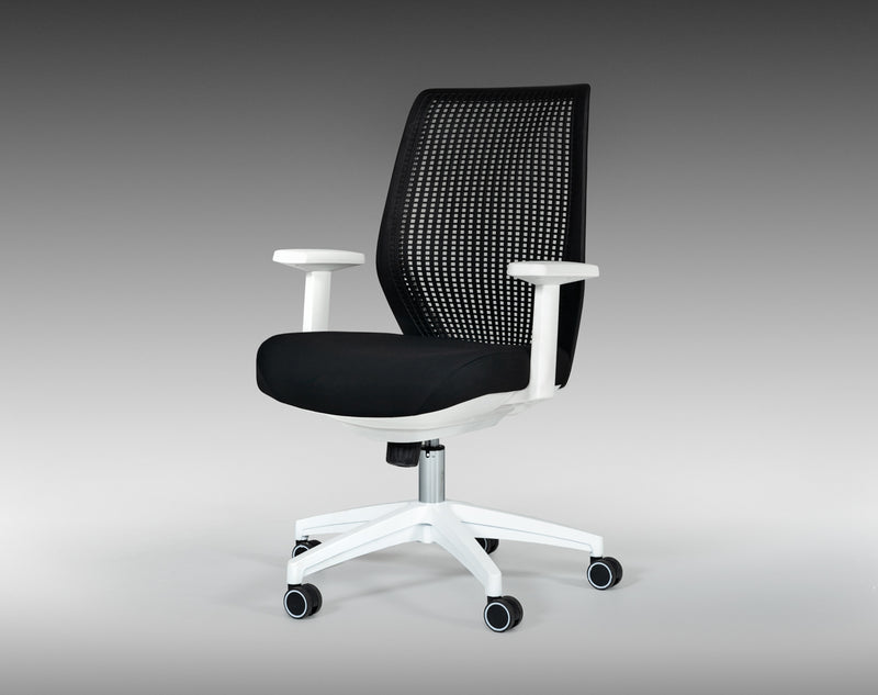 Modrest Bayer Modern Black & White Office Chair