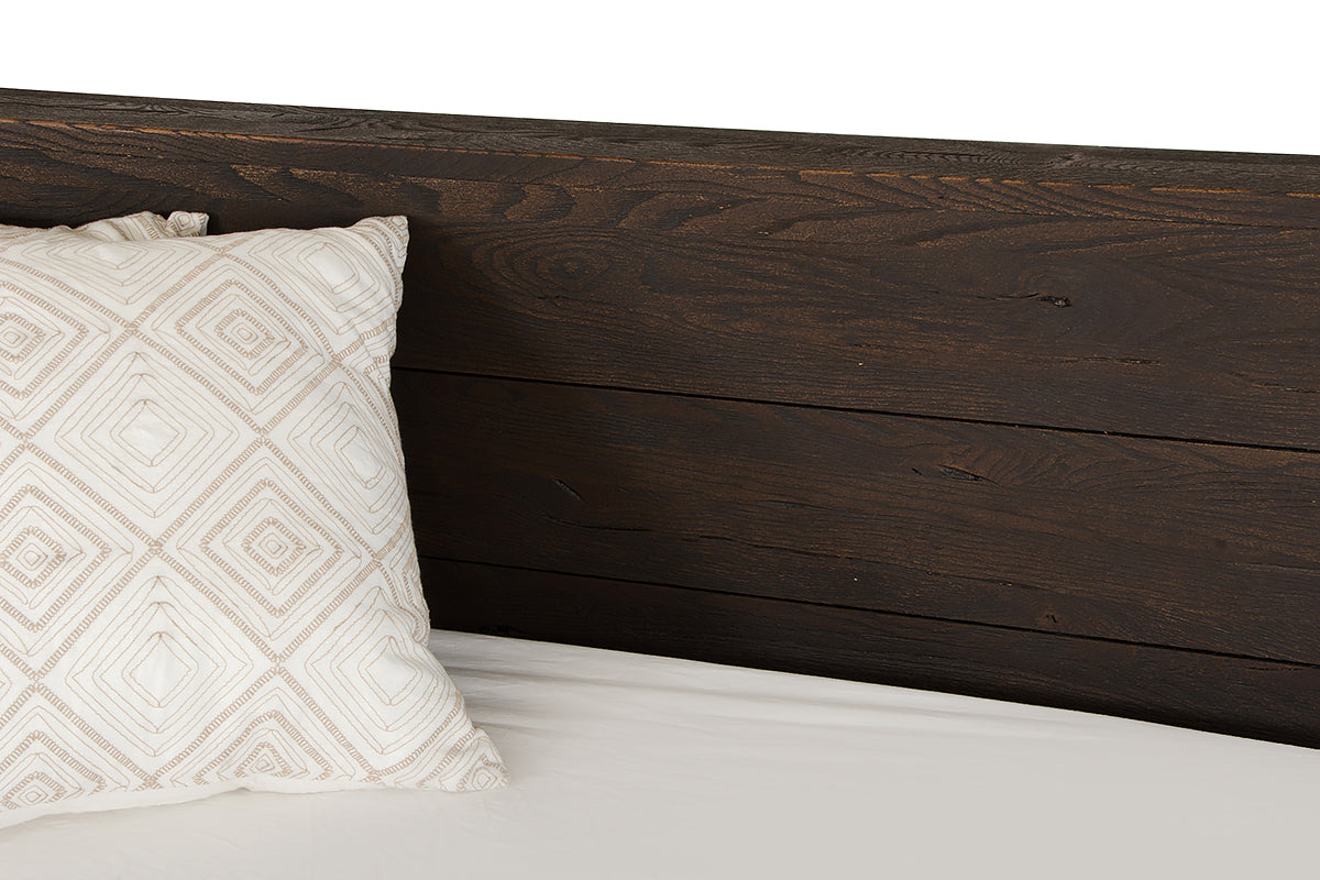 Modrest Selma Modern Dark Aged Oak Eastern King Bed
