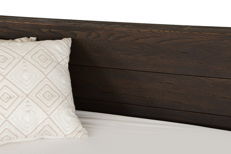 Modrest Selma Modern Dark Aged Oak Eastern King Bed
