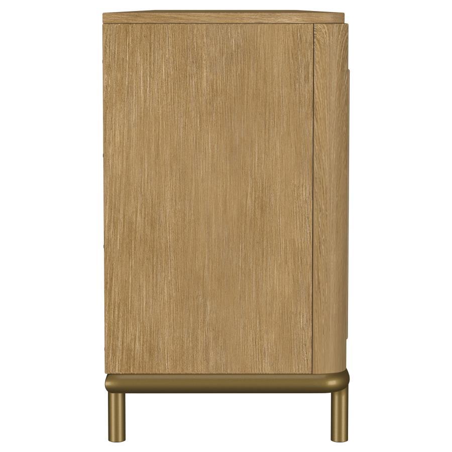 Arini - Rattan Cane 2-Door TV Stand Media Console