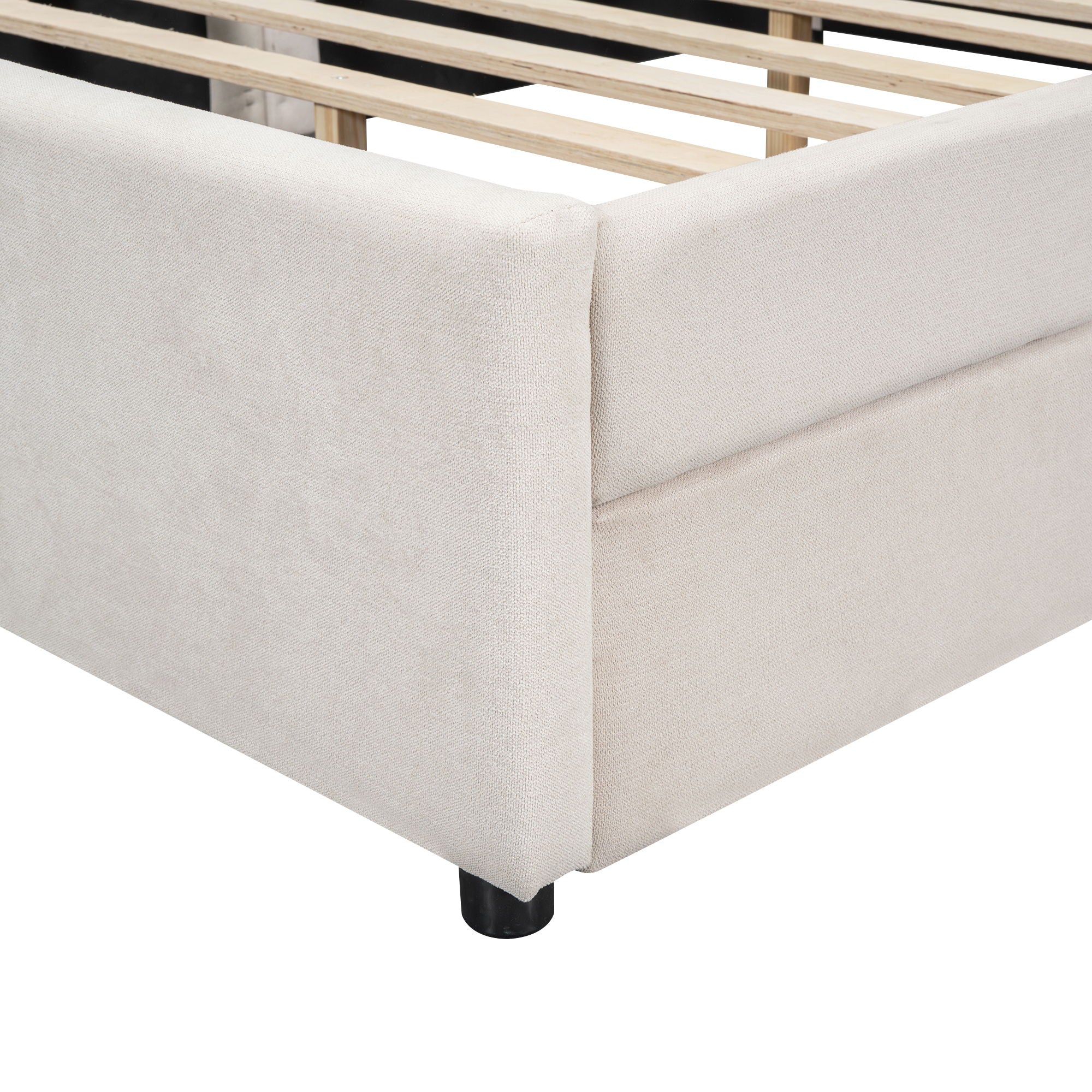 Platform Bed With USB Ports