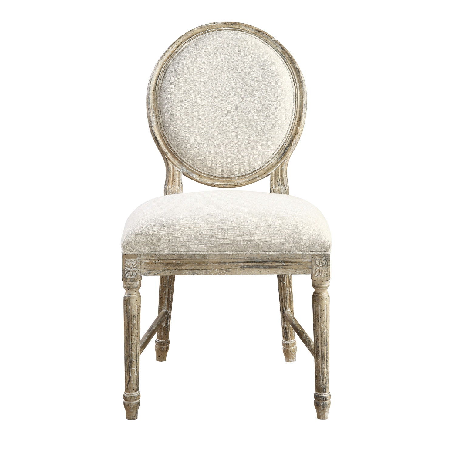 Upholstered Dining Chairs (Set of 2) - Brown
