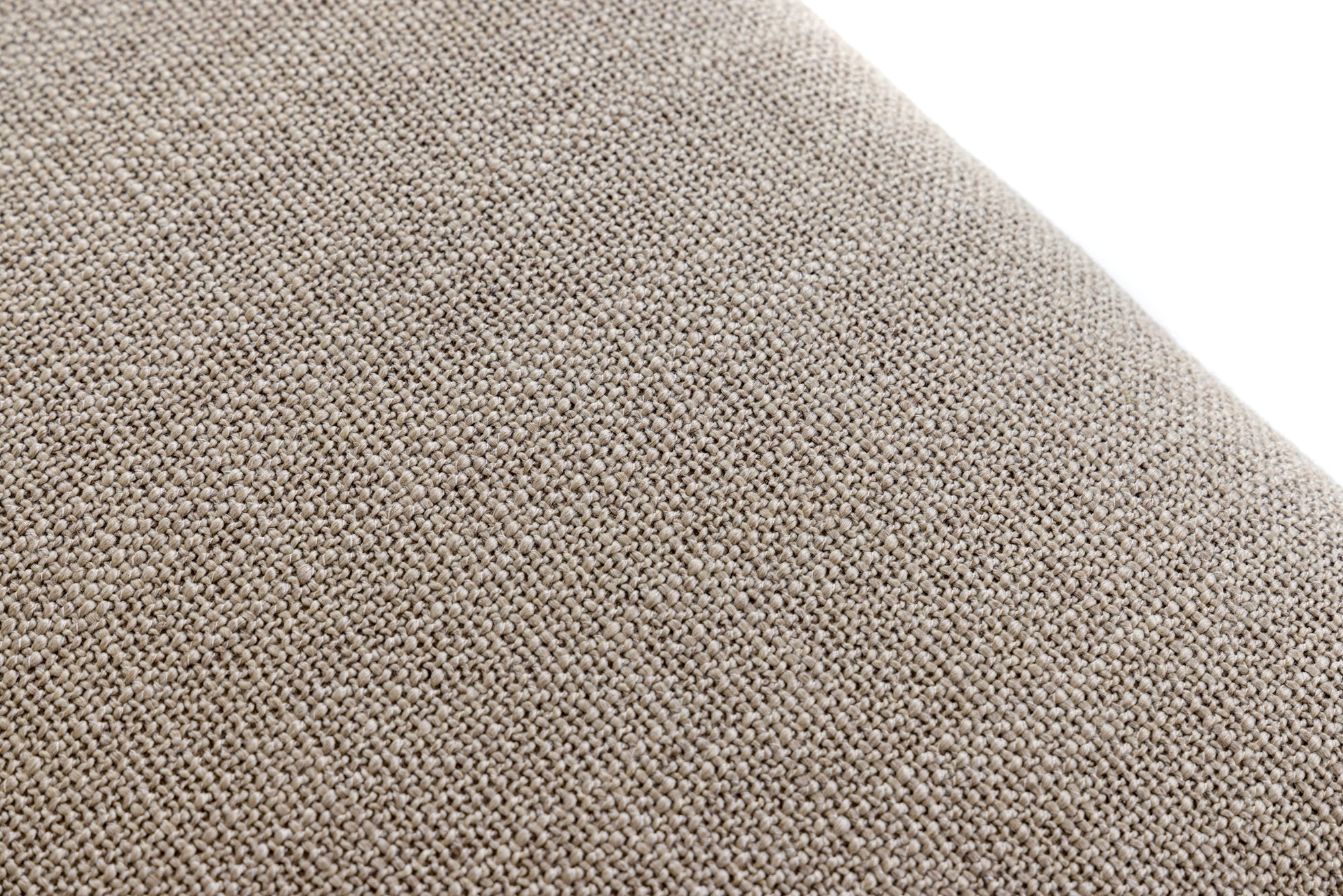 Modrest Beasley - Modern Beige Linen + Brass Dining Chair