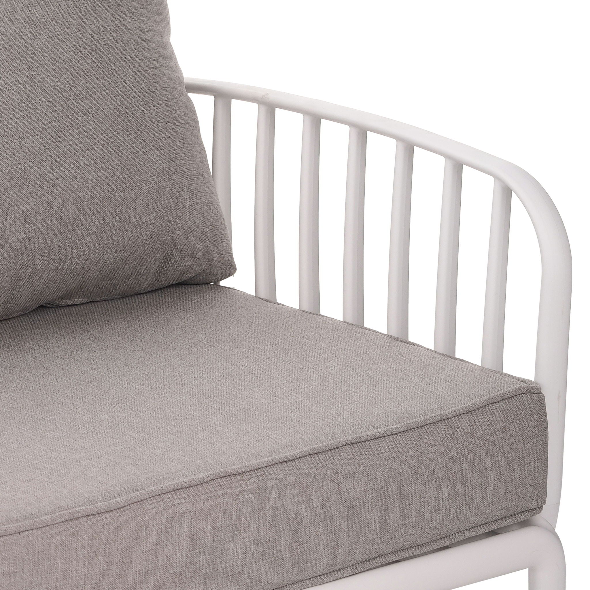 Outdoor Patio Club Chair, Waterproof Thick Cushion Deep Seating