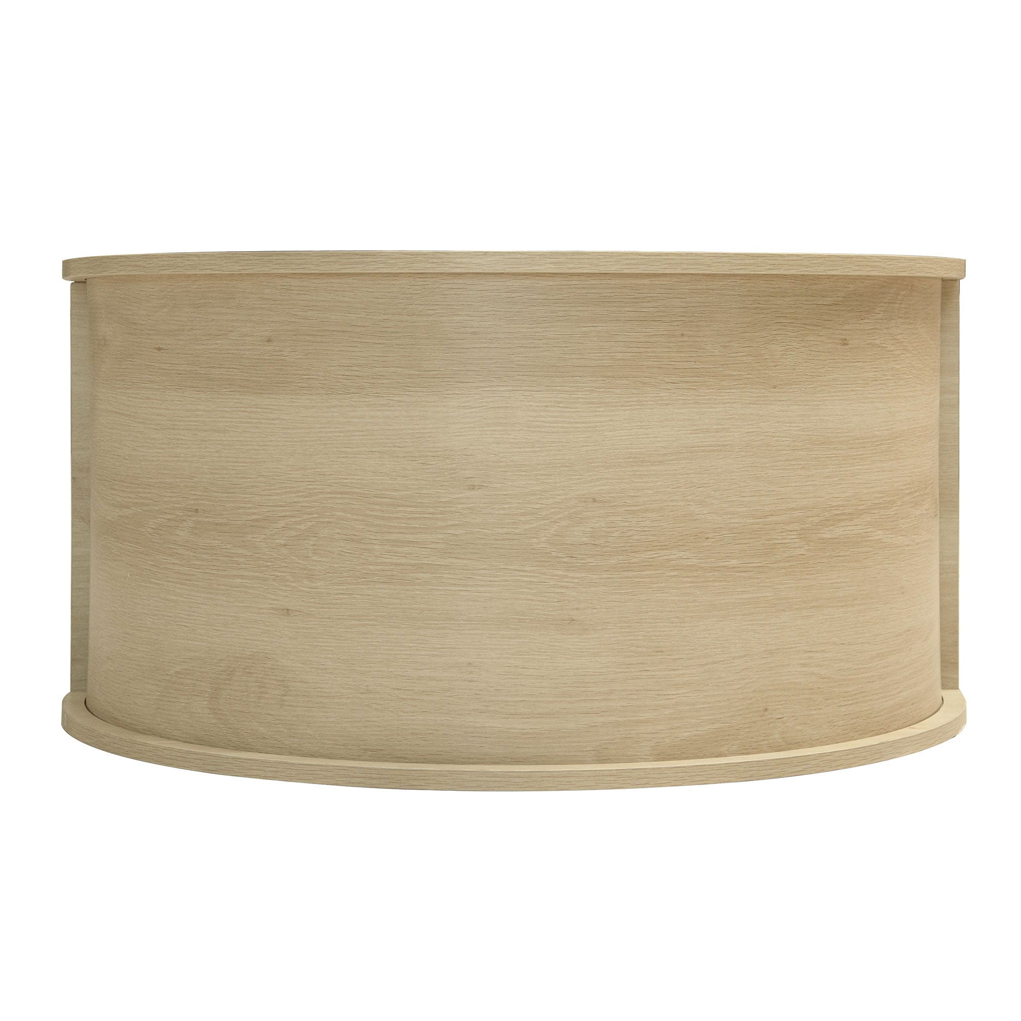 Tall Arched Kitchen Pantry, Modern Farmhouse Wood Kitchen Storage Cabinets, Arched Storage Display Cabinet With Adjustable Shelves, Versatile Cupboard For Kitchen, Dining Room, Living Room - Natural