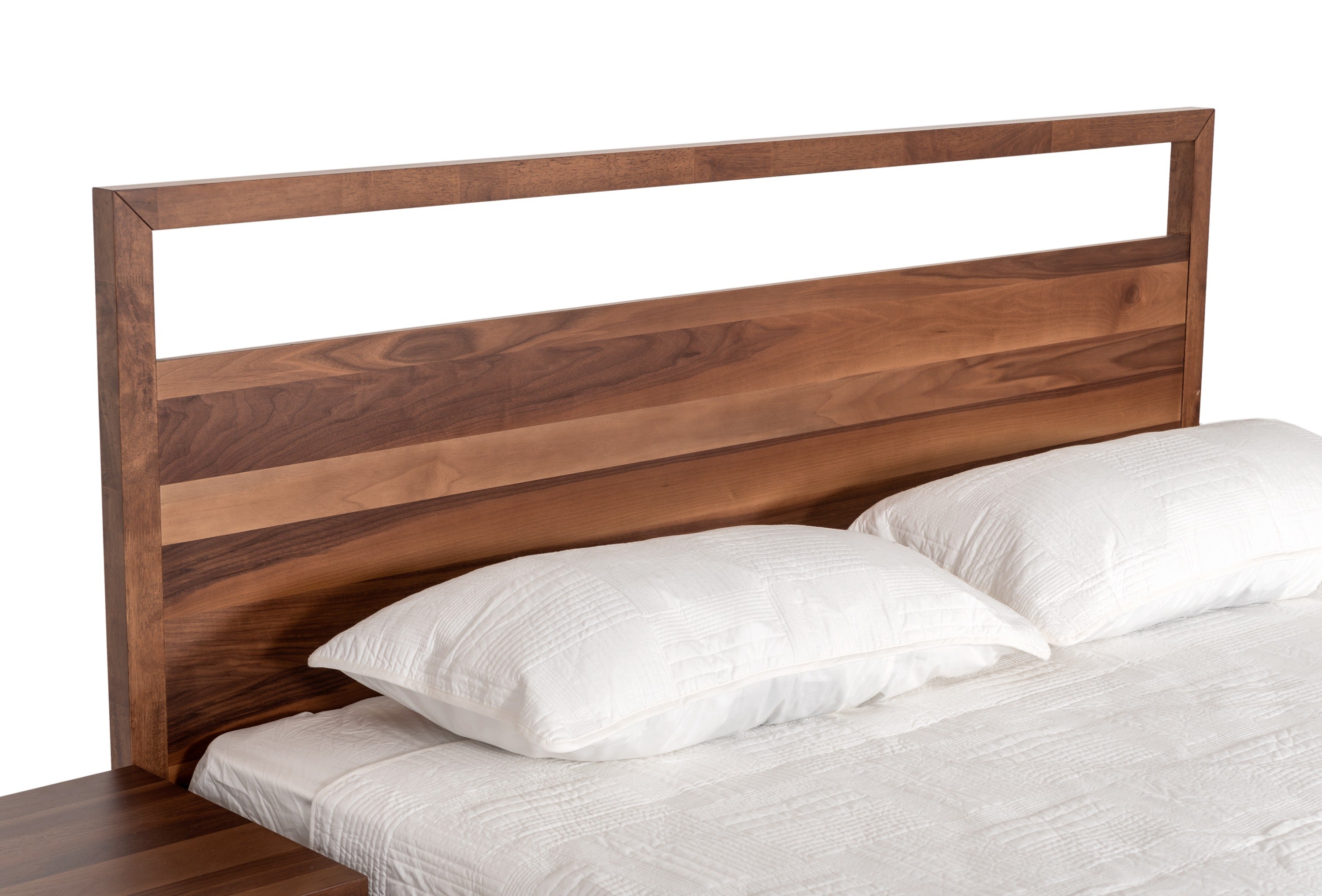 Queen Nova Domus Berlin - Modern Walnut Bedroom Set