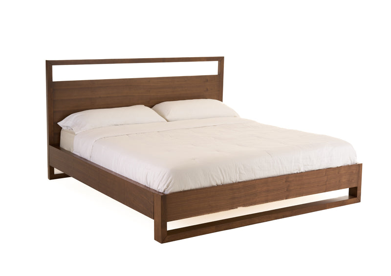 Nova Domus Berlin - Modern Walnut Bed