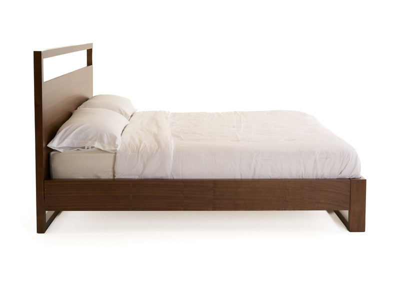 Nova Domus Berlin - Modern Walnut Bed
