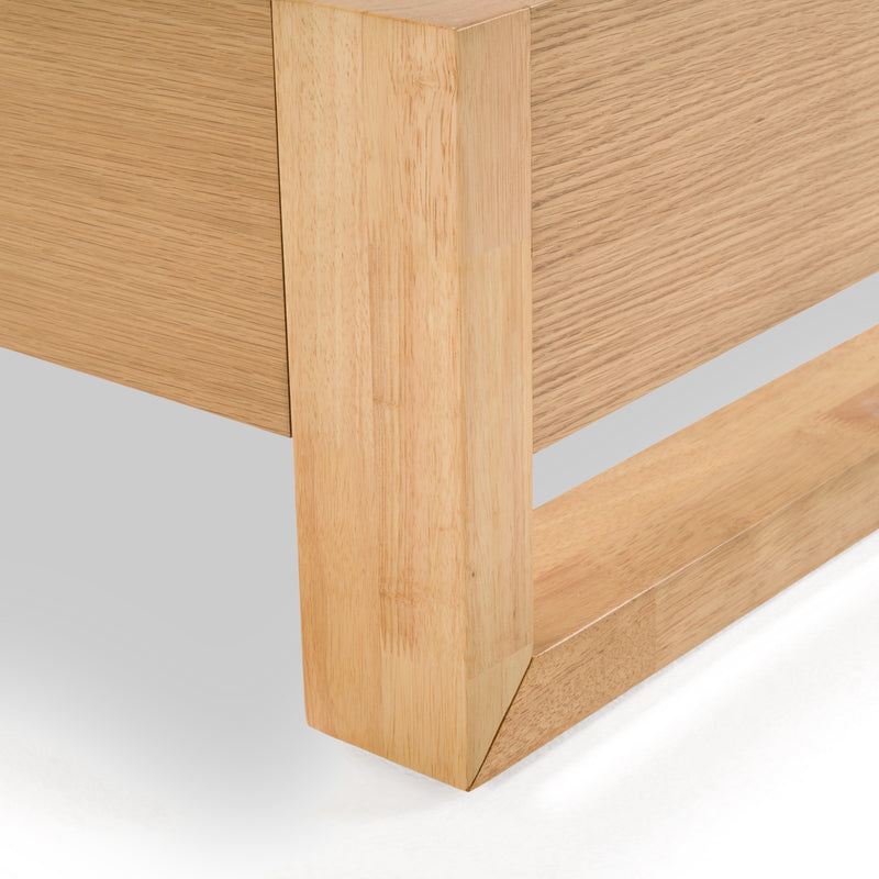 Nova Domus Berlin - Modern Natural Oak Bed
