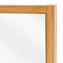 Nova Domus Berlin - Modern Natural Oak Mirror