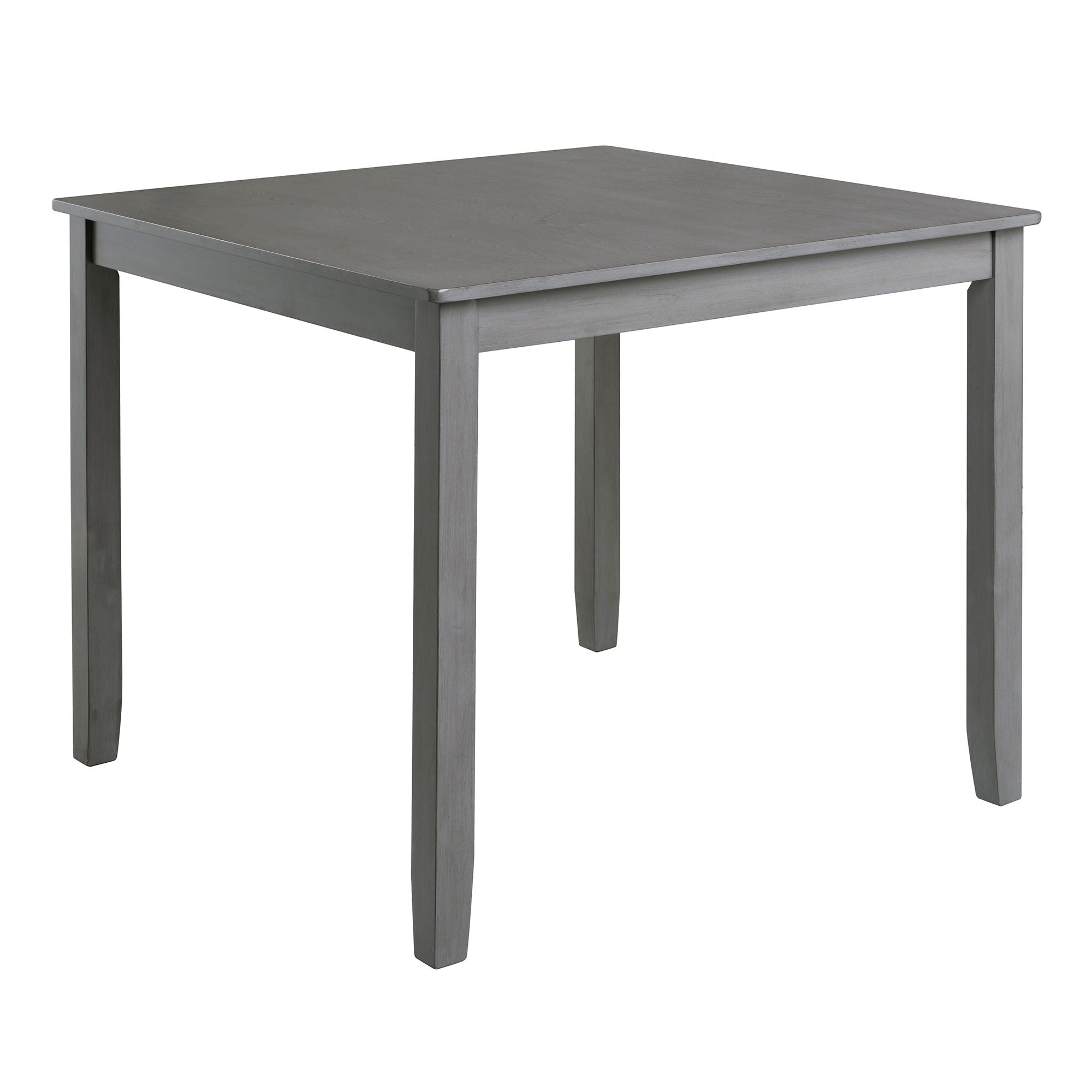 5 Piece Dining Table Set With 4 Chairs For Kitchen - Gray