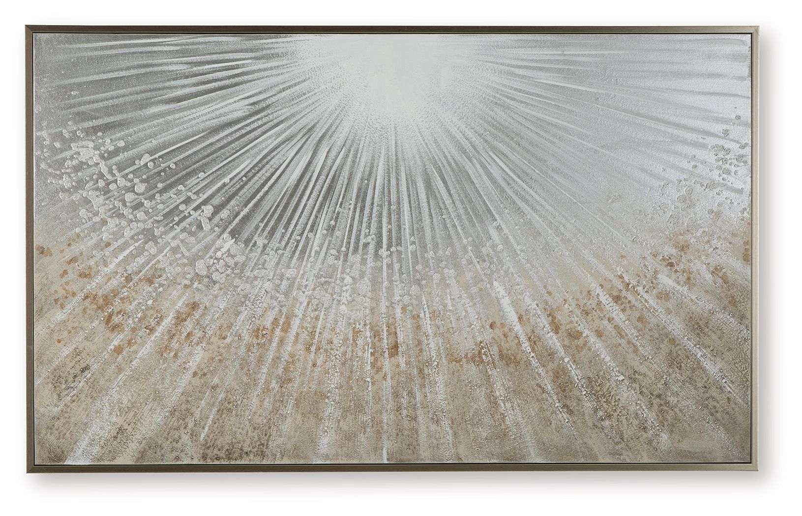 Waldard - Wall Art - Gray / Taupe / White