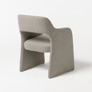 Modrest Bishop - Modern Grey Fabric Dining Chair