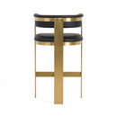 Modrest Boswell - Modern Black + Matte Gold Barstool