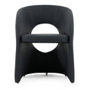Modrest Brea - Charcoal Fabric Dining Chair
