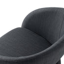 Modrest Brea - Charcoal Fabric Dining Chair