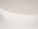 Modrest Bronte - Modern White Concrete Round Coffee Table
