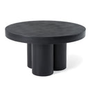 Modrest Bruni - Modern Black Concrete Coffee Table