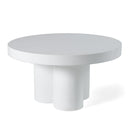 Modrest Bruni - Modern White Concrete Coffee Table
