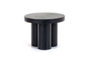 Modrest Bruni - Modern Black Concrete End Table