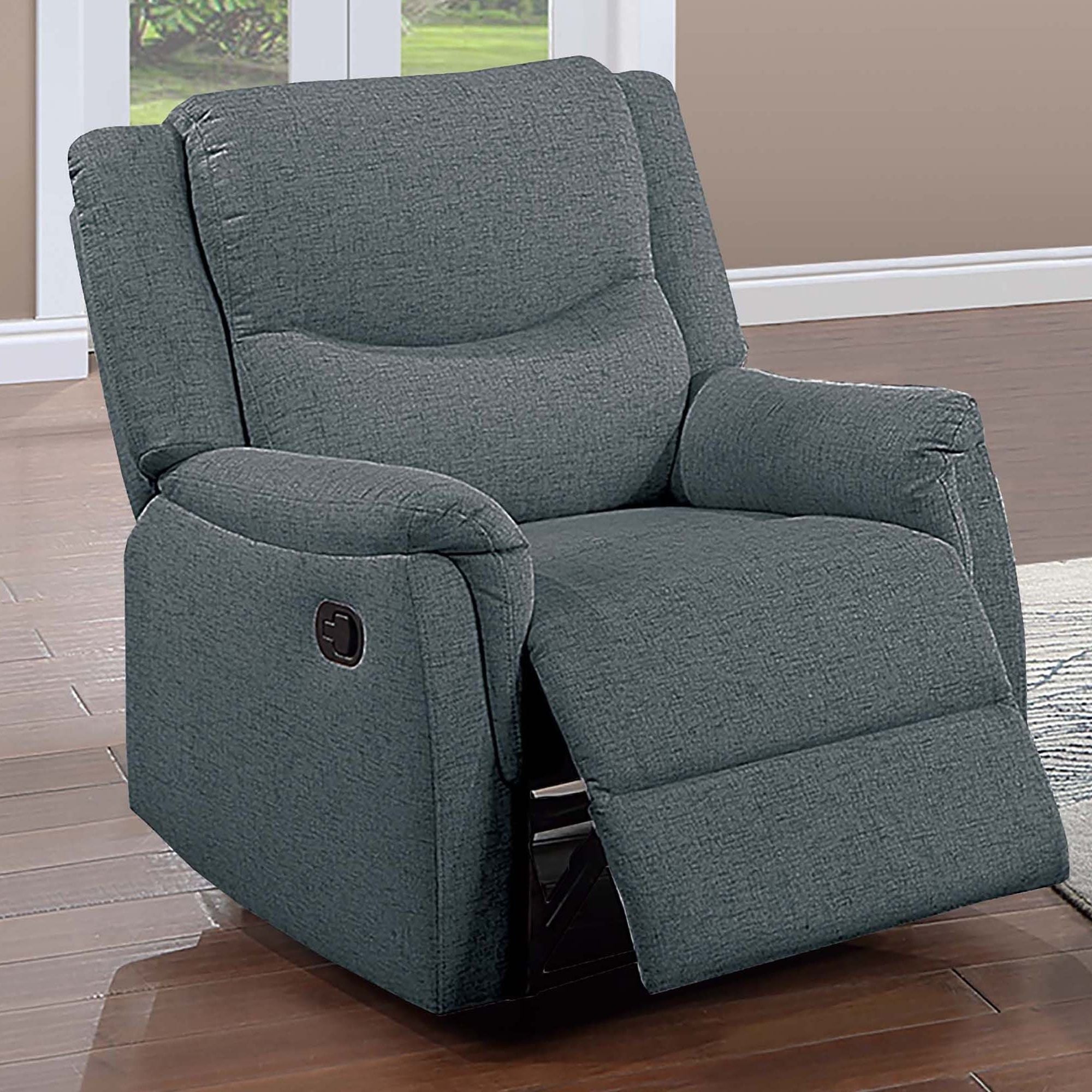 2 Piece Living Room Set With Loveseat And Recliner