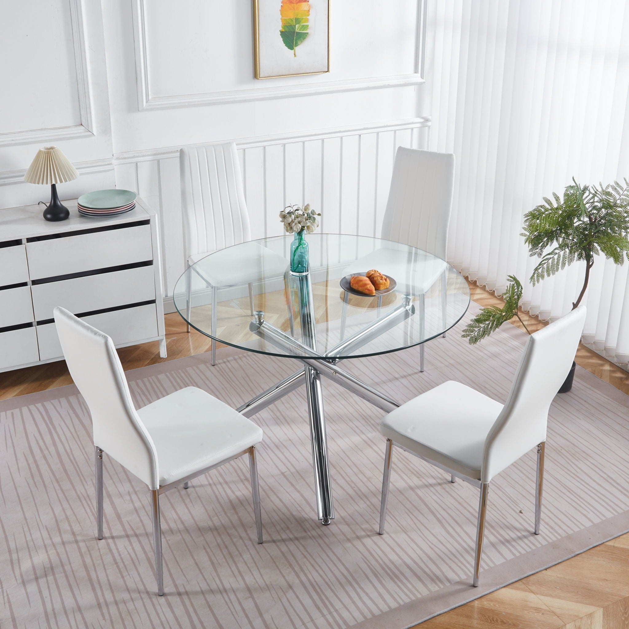 Dining Table, Space Saving Kitchen Table For Living Room