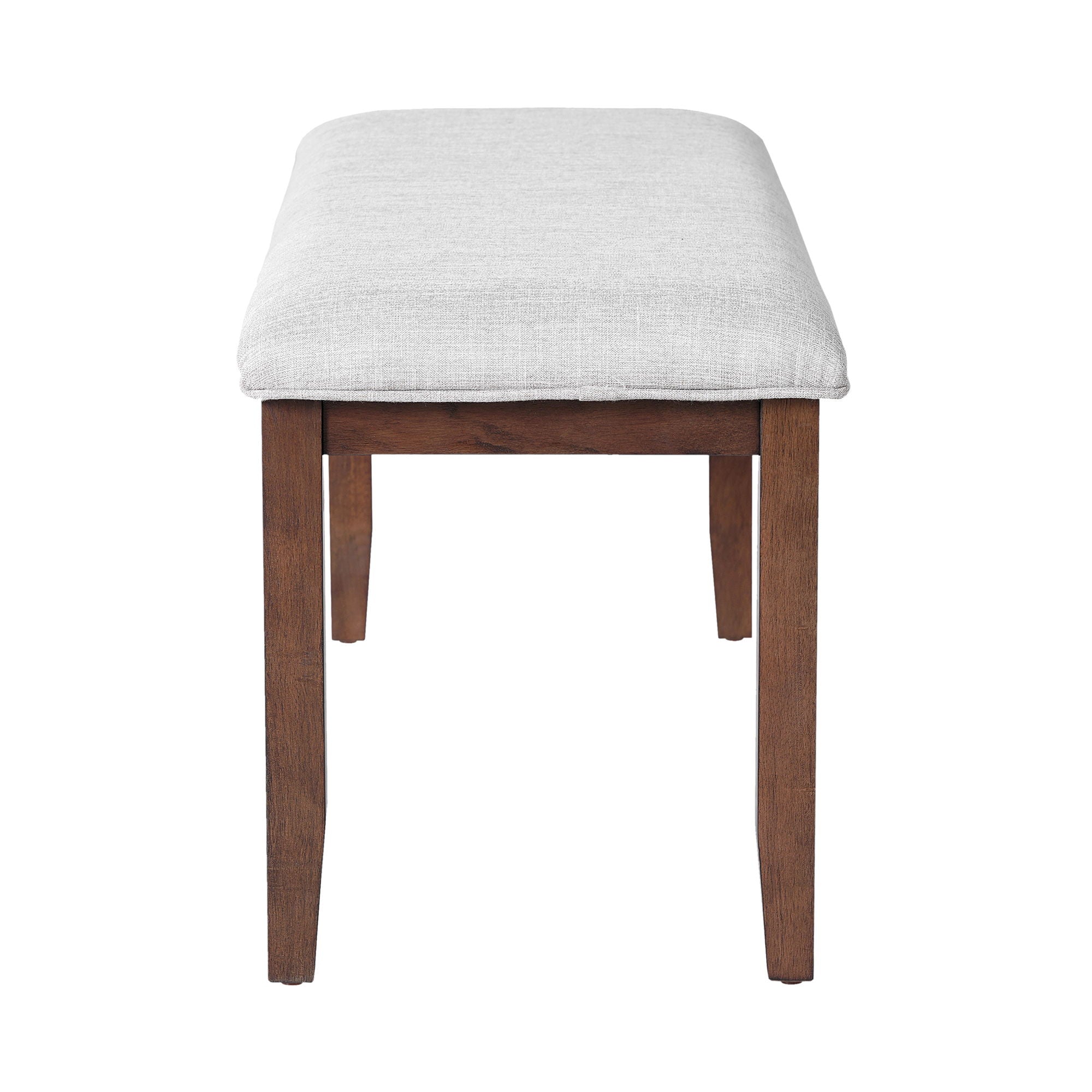 6 Piece Extendable Dining Table Set, Wood Table With Removable Leaf, 4 Upholstered Chairs And Bench - Cherry