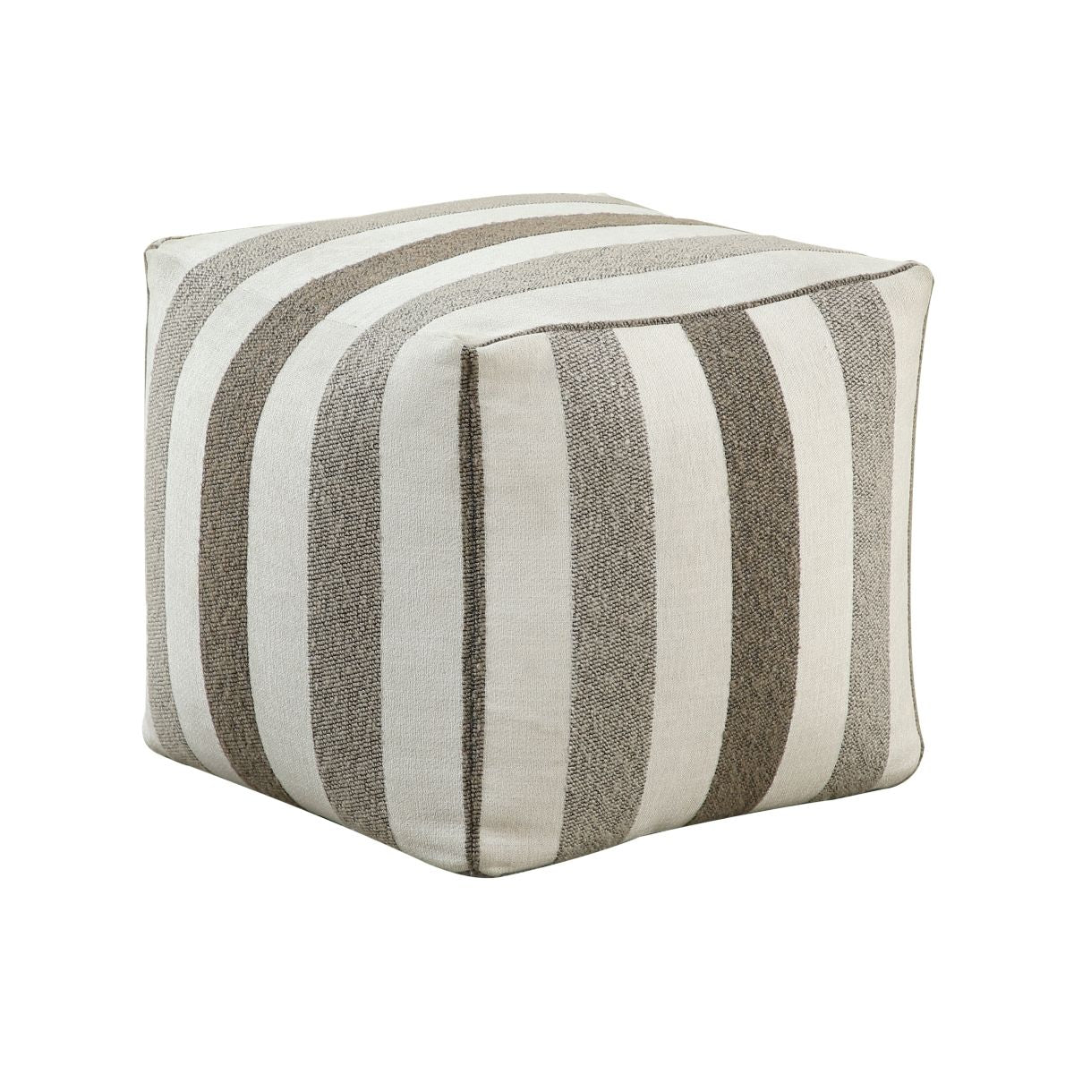 Easley - Cravat Pouf - Multicolor