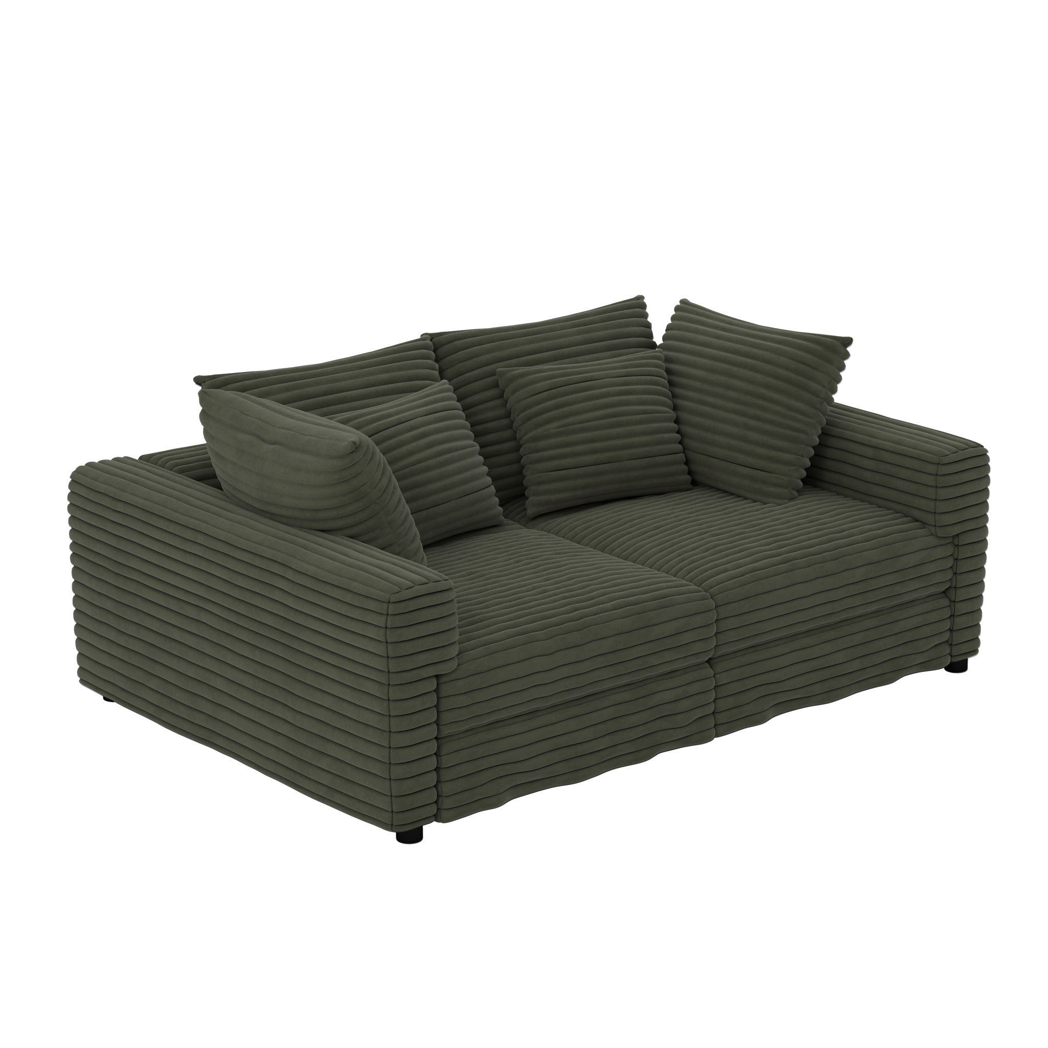 Modern Comfy Upholstered Sofa Cloud Couch & Deep Seat Couches
