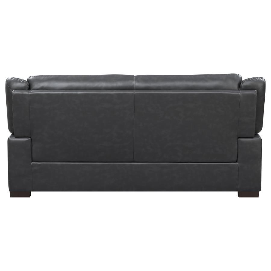 Arabella - Upholstered Padded Arm Sofa - Gray
