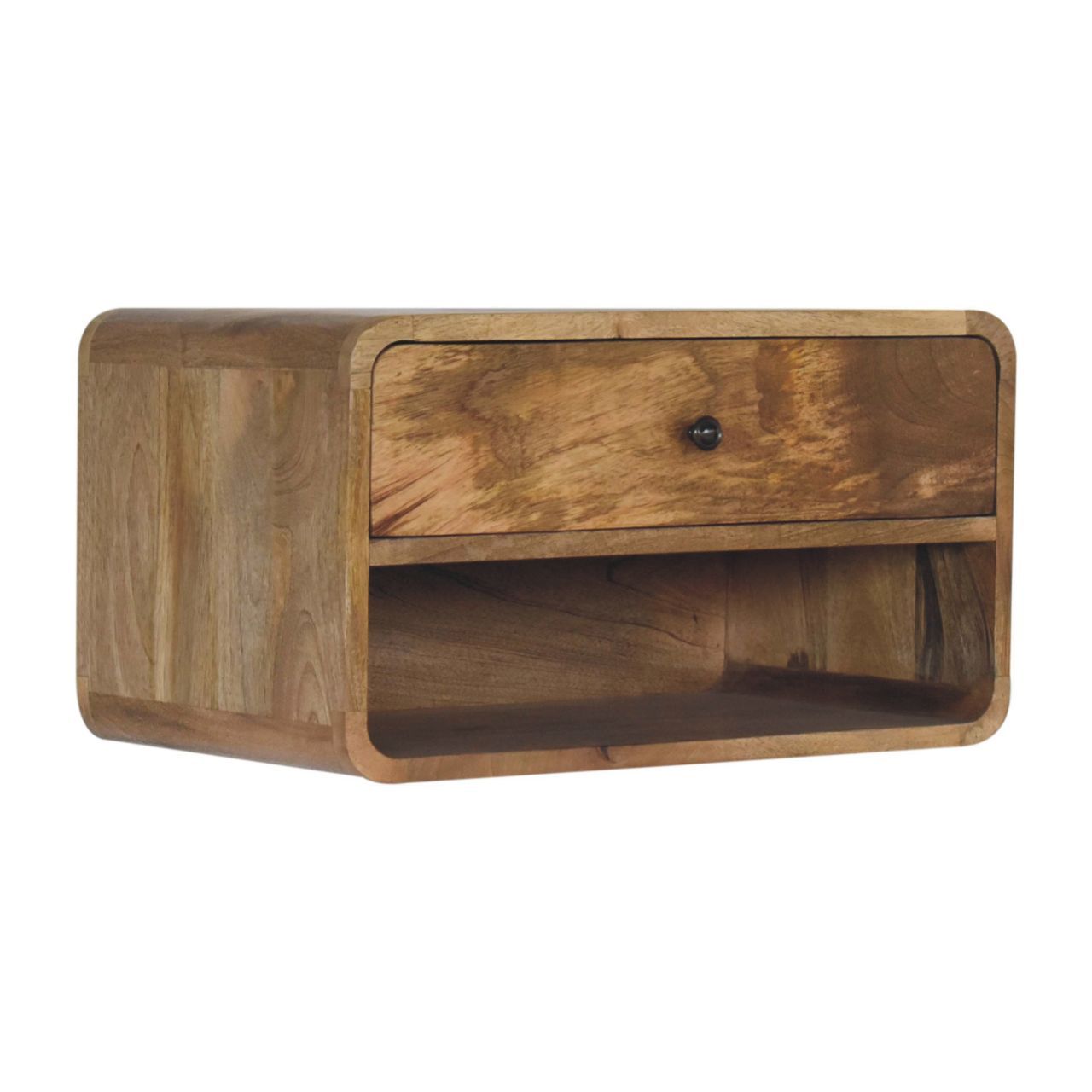 Curve Upper Slot Floating Nightstand