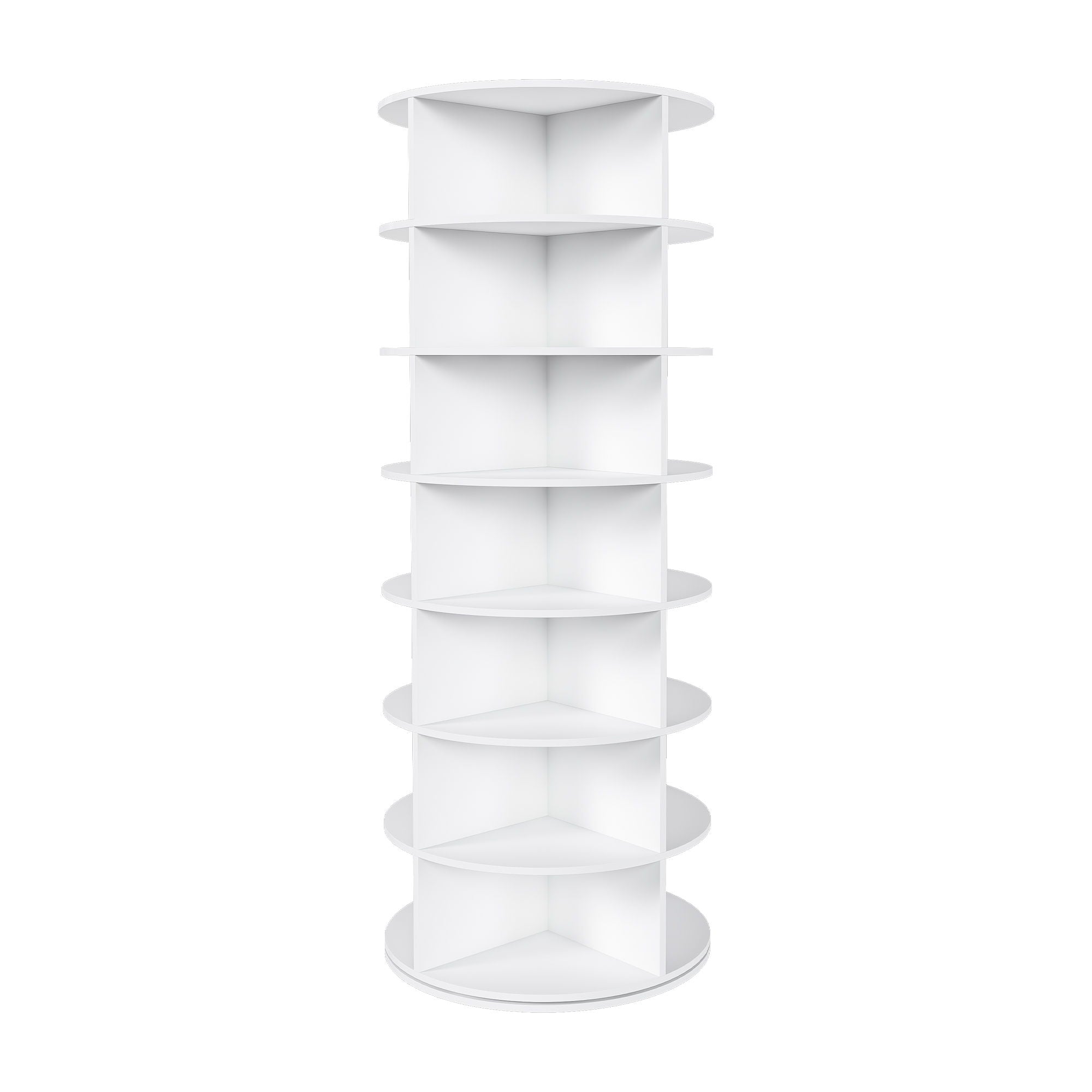 Rotating Shoe Rack Tower