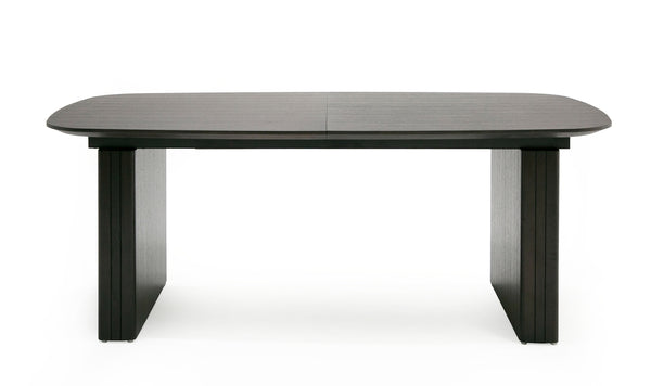 Modrest Calhoun - Modern Smoked Oak Extendable Dining Table
