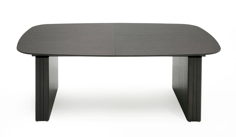 Modrest Calhoun - Modern Smoked Oak Extendable Dining Table