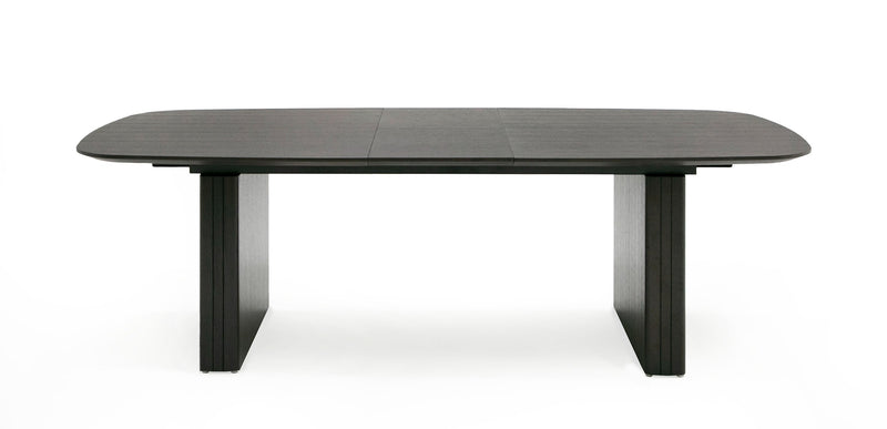 Modrest Calhoun - Modern Smoked Oak Extendable Dining Table