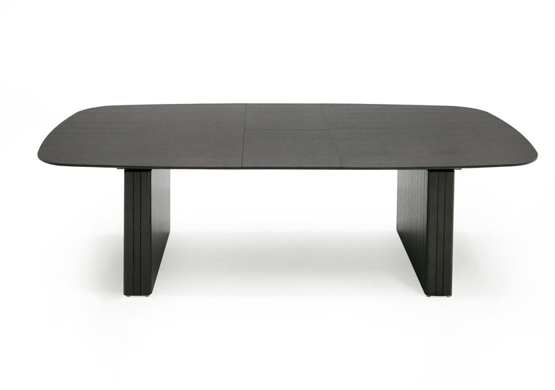 Modrest Calhoun - Modern Smoked Oak Extendable Dining Table
