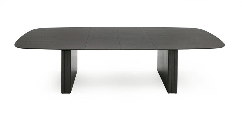Modrest Calhoun - Modern Smoked Oak Extendable Dining Table