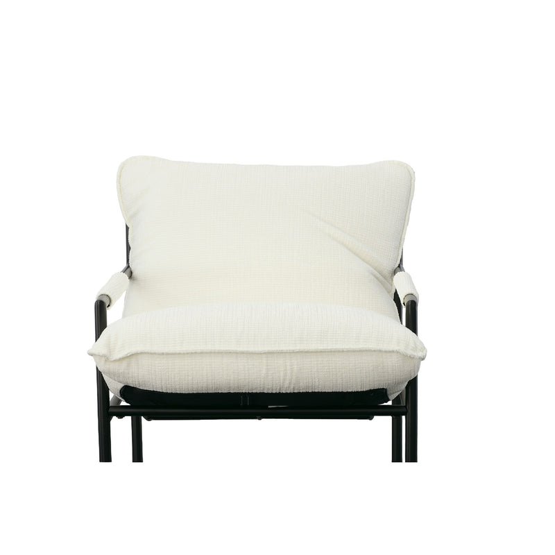 Modrest Calumet - Modern White Accent Chair