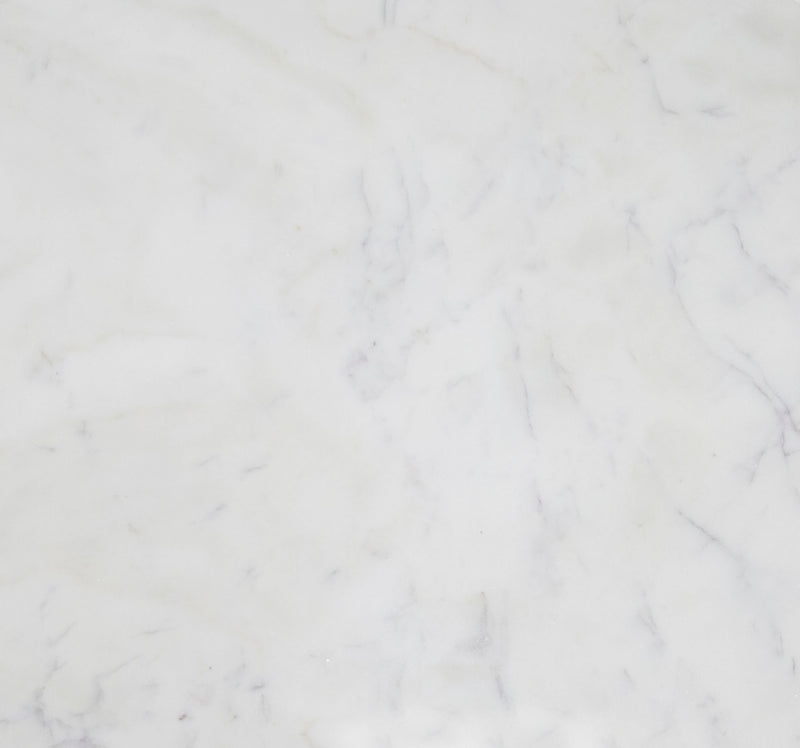 Modrest - Cambridge White Marble & Mango Round End Table