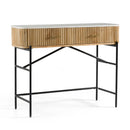 Modrest - Cambridge White Marble & Mango Vanity Table