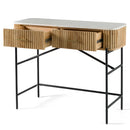 Modrest - Cambridge White Marble & Mango Vanity Table