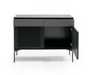 Modrest - Casper Modern Mid Century Black Oak Buffet