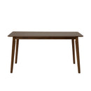 Modrest Castillo Modern Walnut Dining Table
