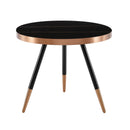 Modrest Cayson - Modern Black Ceramic Small Coffee Table