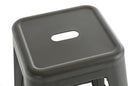 Dink - Modern Grey Metal Bar Stool (Set of 4)