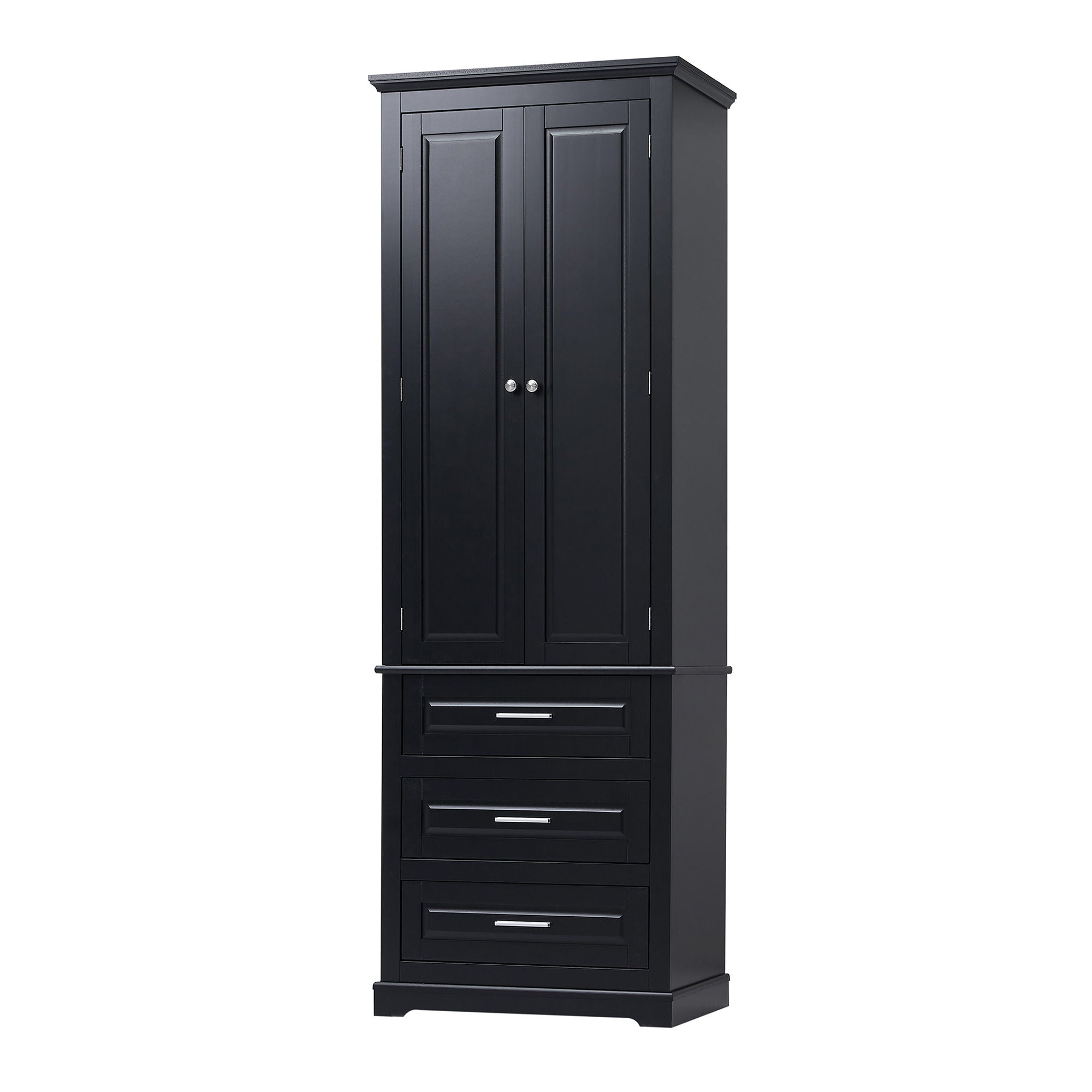 Storage Cabinet With 3 Drawers For Bathroom