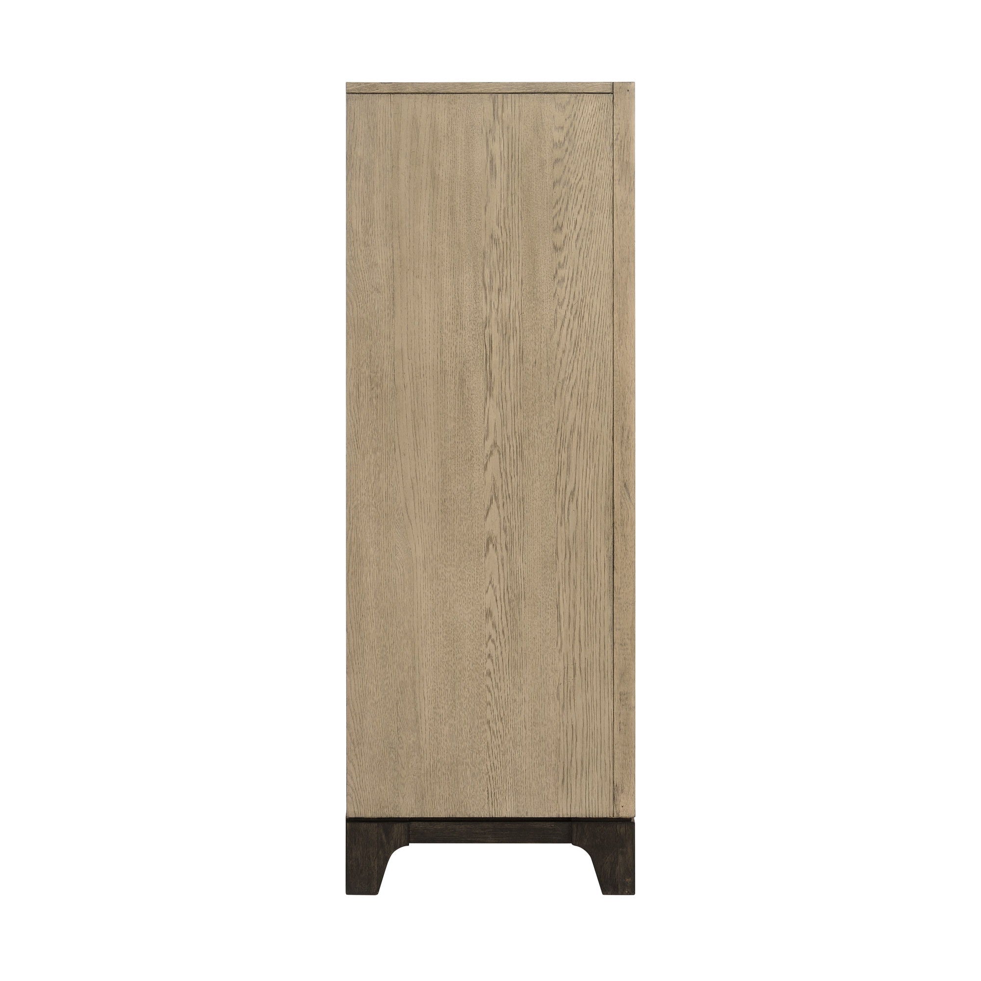 6 Drawer Chest With Smooth Glides - Brown