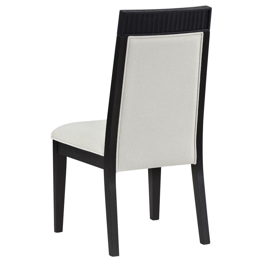 Brookmead - Dining Side Chair (Set of 2) - Ivory / Black