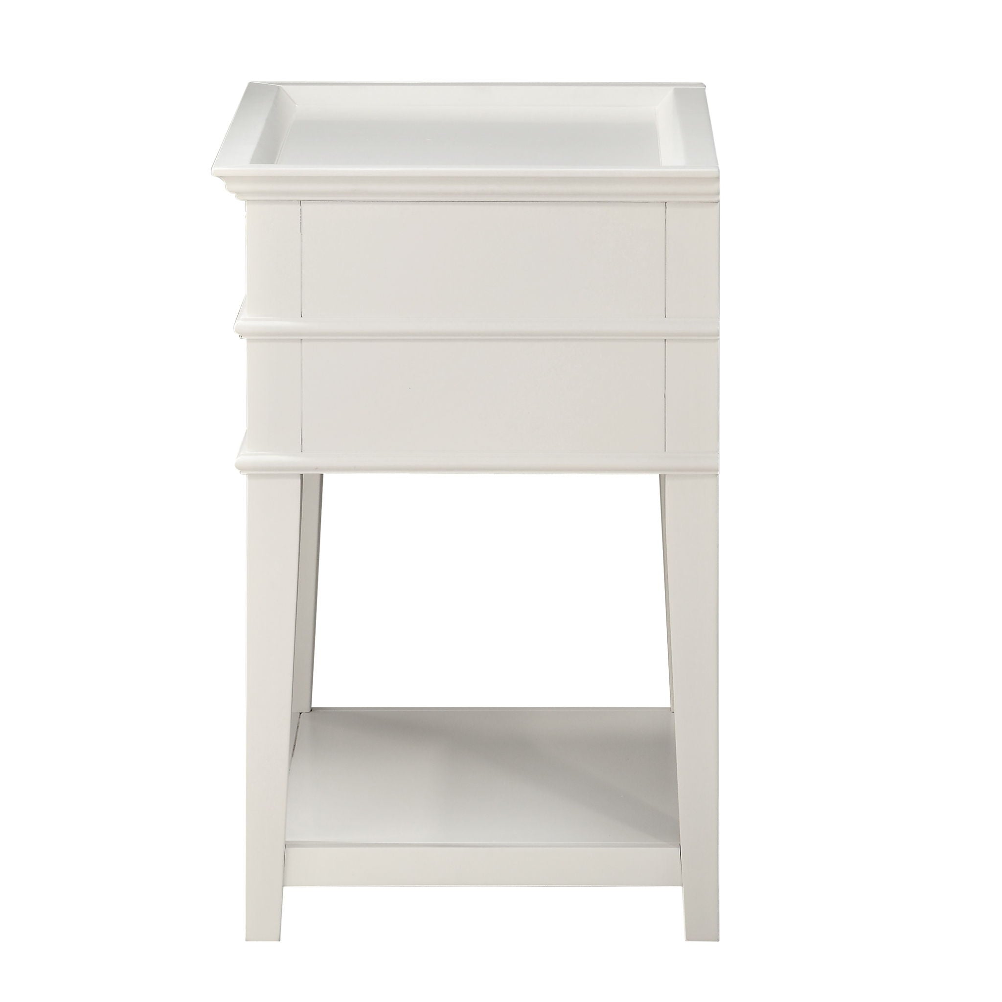 Carmona - 2 Drawer Tray Top Nightstand Pulls