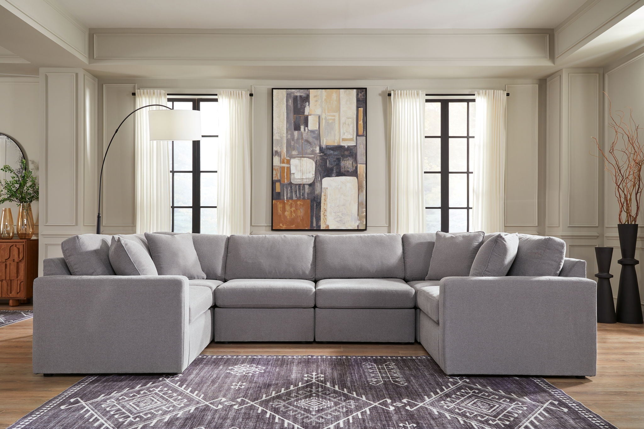 Modmax - Sectional - Granite